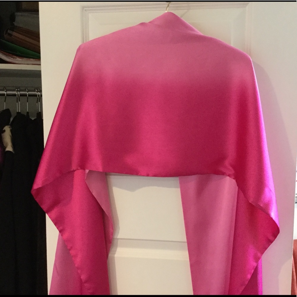 Pink ombré wrap